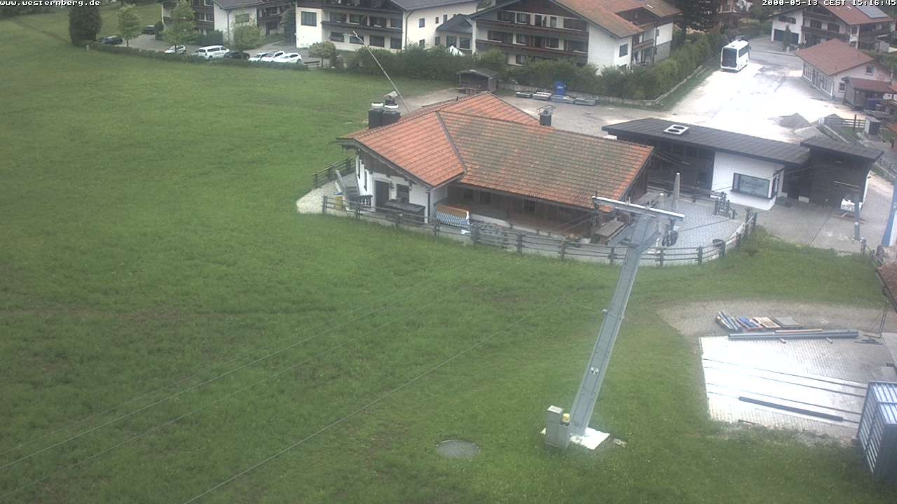 Archiv Foto Webcam Ruhpolding: Wirtshaus und Talstation Lift Westernberg
