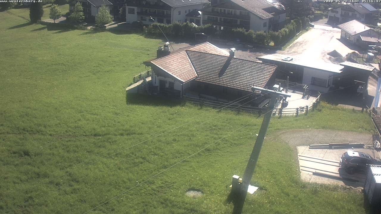 Archiv Foto Webcam Ruhpolding: Wirtshaus und Talstation Lift Westernberg