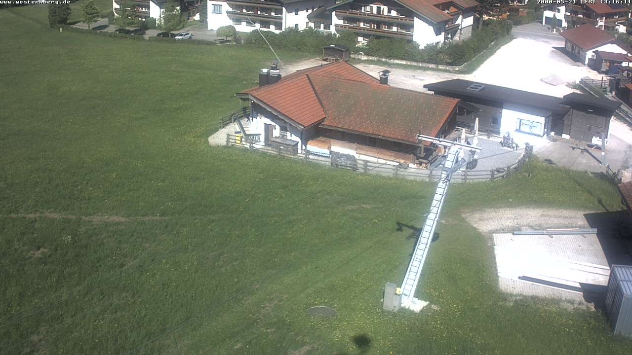 Archiv Foto Webcam Ruhpolding: Wirtshaus und Talstation Lift Westernberg