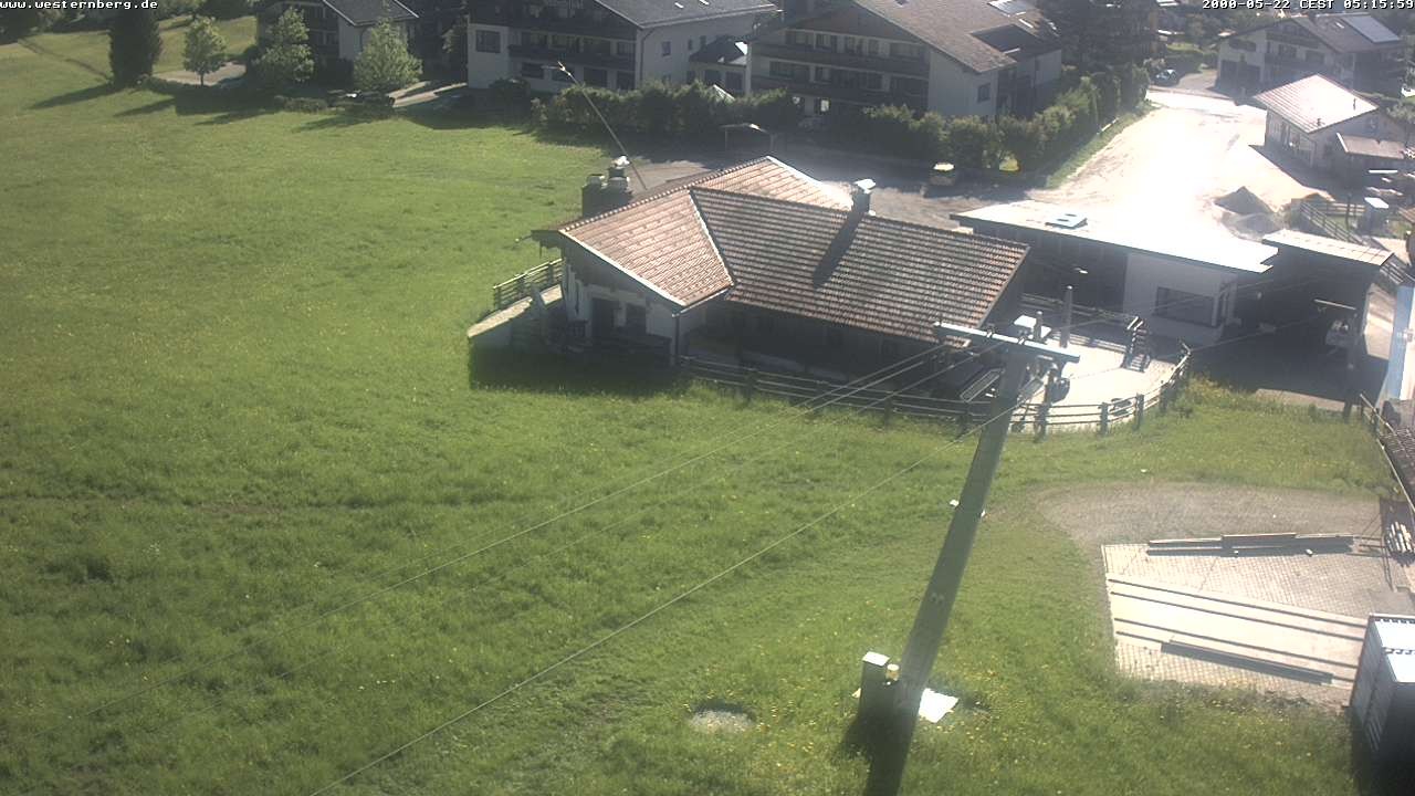 Archiv Foto Webcam Ruhpolding: Wirtshaus und Talstation Lift Westernberg