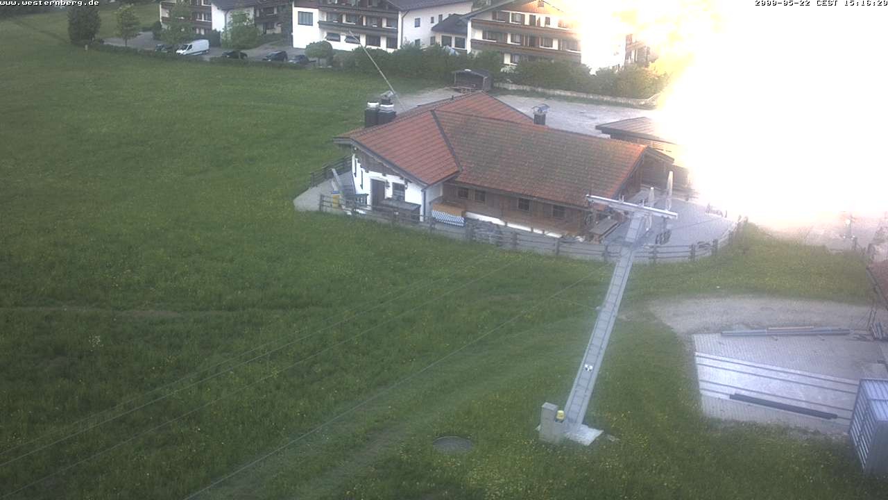 Archiv Foto Webcam Ruhpolding: Wirtshaus und Talstation Lift Westernberg