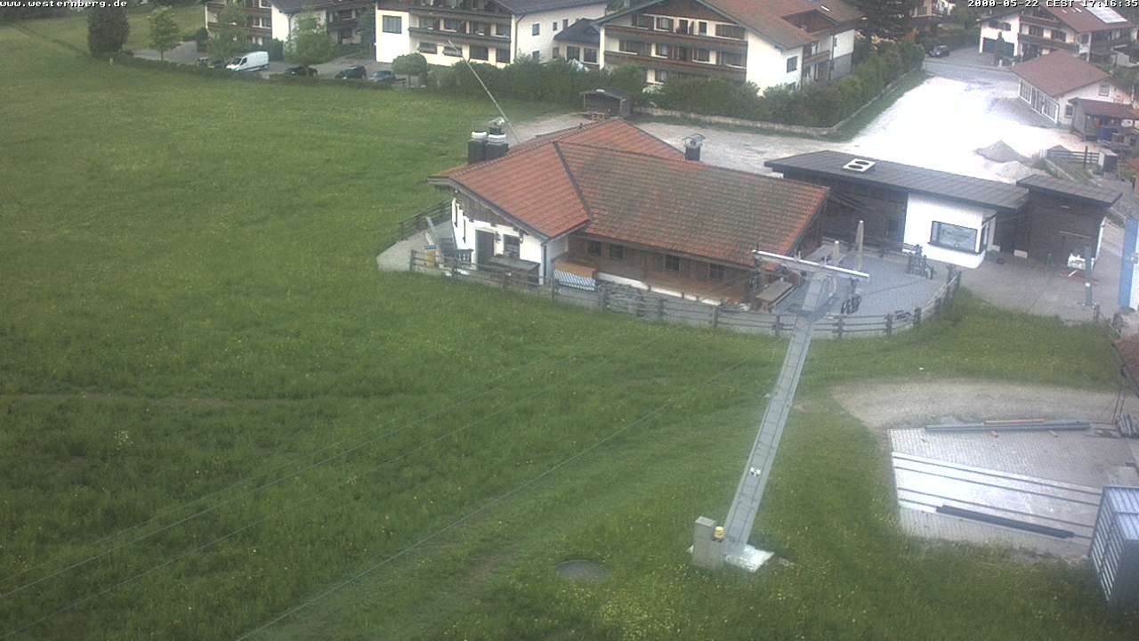 Archiv Foto Webcam Ruhpolding: Wirtshaus und Talstation Lift Westernberg