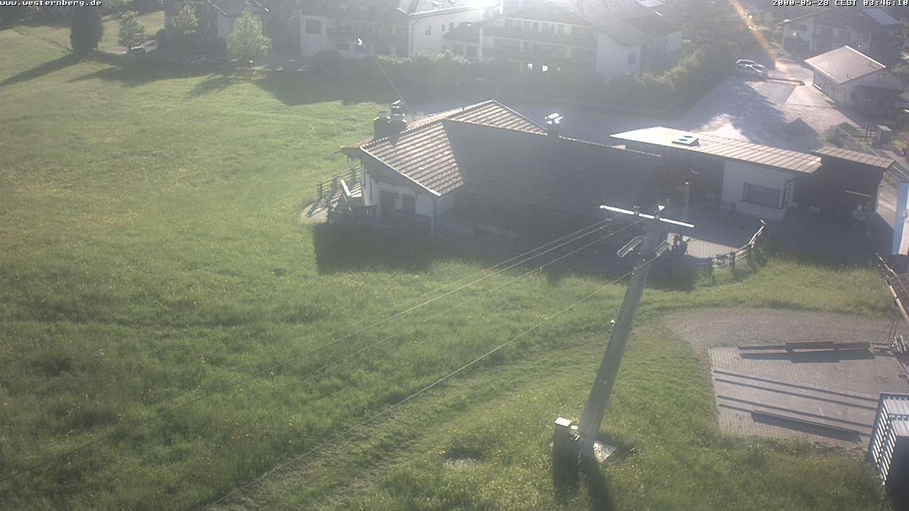 Archiv Foto Webcam Ruhpolding: Wirtshaus und Talstation Lift Westernberg