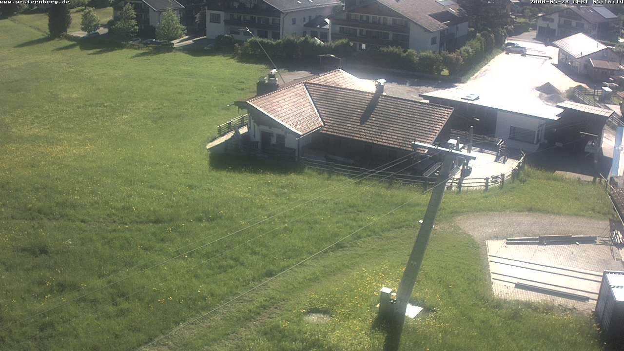 Archiv Foto Webcam Ruhpolding: Wirtshaus und Talstation Lift Westernberg