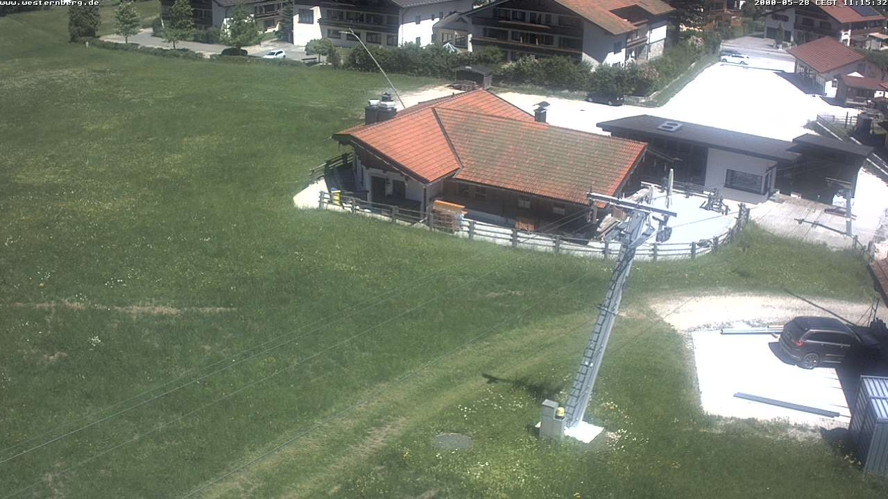 Archiv Foto Webcam Ruhpolding: Wirtshaus und Talstation Lift Westernberg