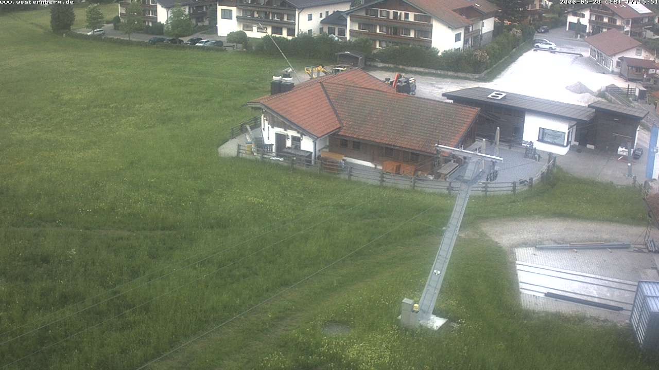 Archiv Foto Webcam Ruhpolding: Wirtshaus und Talstation Lift Westernberg