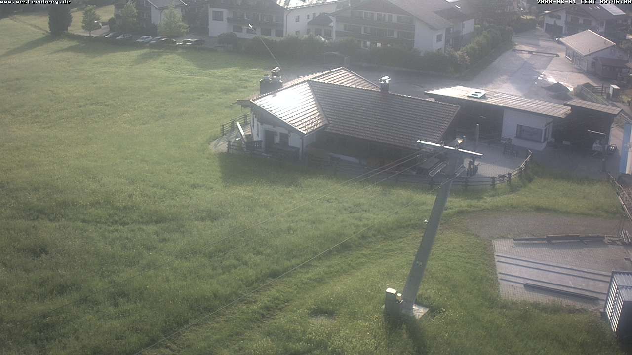 Archiv Foto Webcam Ruhpolding: Wirtshaus und Talstation Lift Westernberg