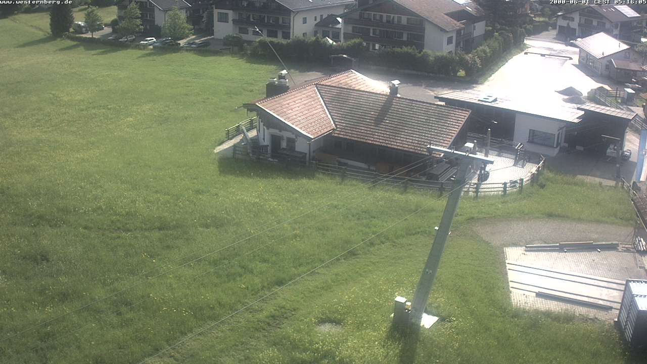 Archiv Foto Webcam Ruhpolding: Wirtshaus und Talstation Lift Westernberg