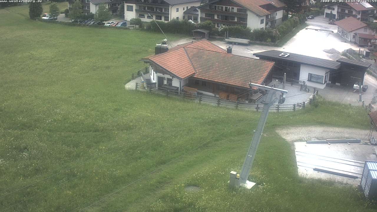 Archiv Foto Webcam Ruhpolding: Wirtshaus und Talstation Lift Westernberg