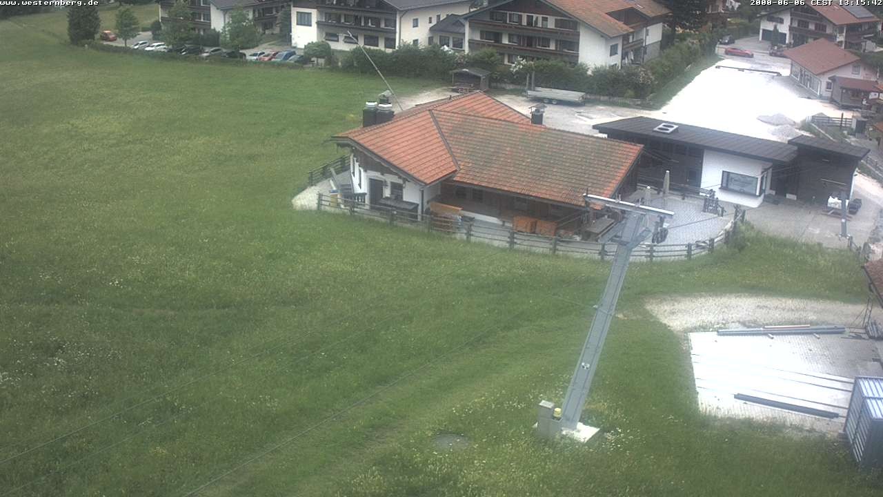 Archiv Foto Webcam Ruhpolding: Wirtshaus und Talstation Lift Westernberg