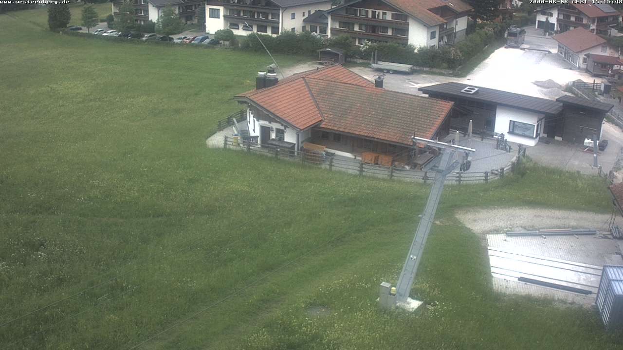 Archiv Foto Webcam Ruhpolding: Wirtshaus und Talstation Lift Westernberg