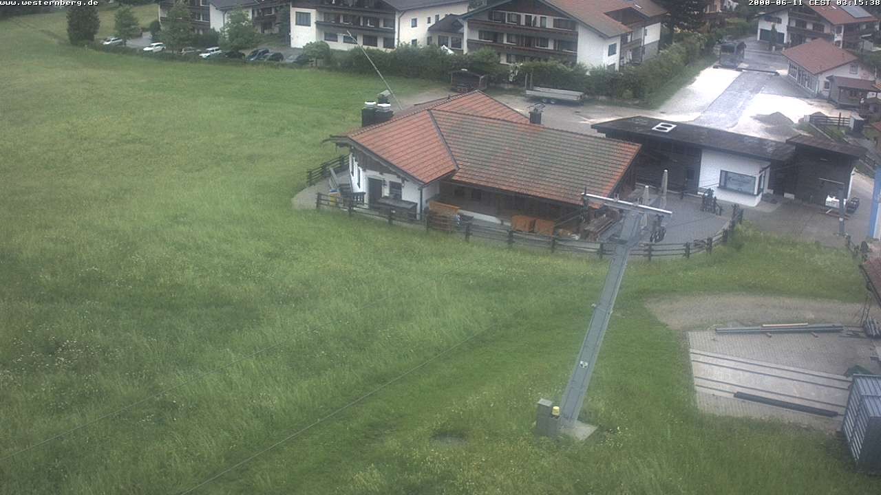 Archiv Foto Webcam Ruhpolding: Wirtshaus und Talstation Lift Westernberg
