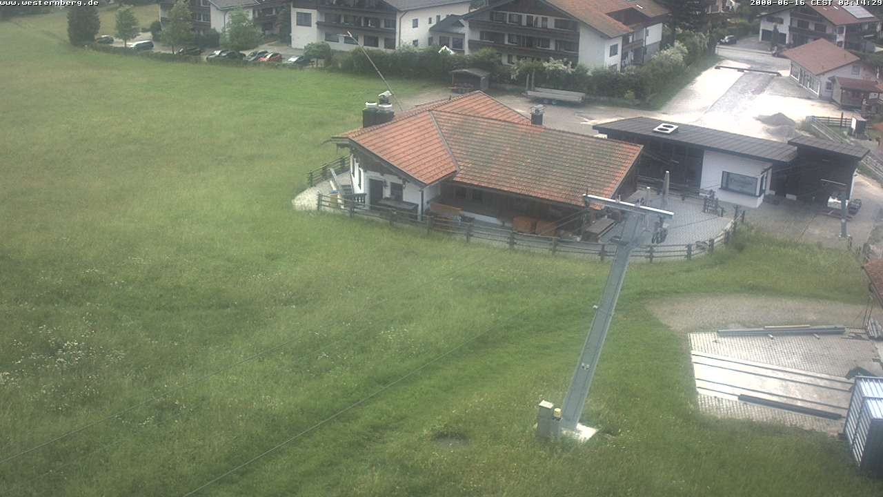 Archiv Foto Webcam Ruhpolding: Wirtshaus und Talstation Lift Westernberg