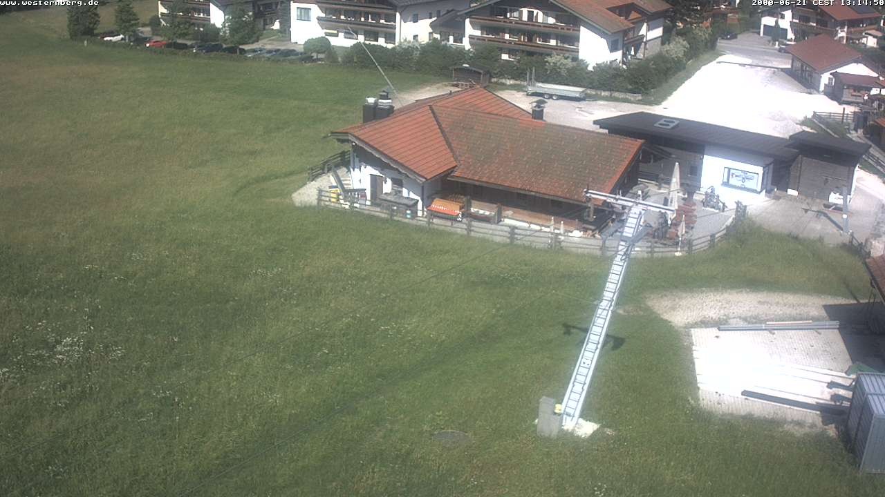 Archiv Foto Webcam Ruhpolding: Wirtshaus und Talstation Lift Westernberg