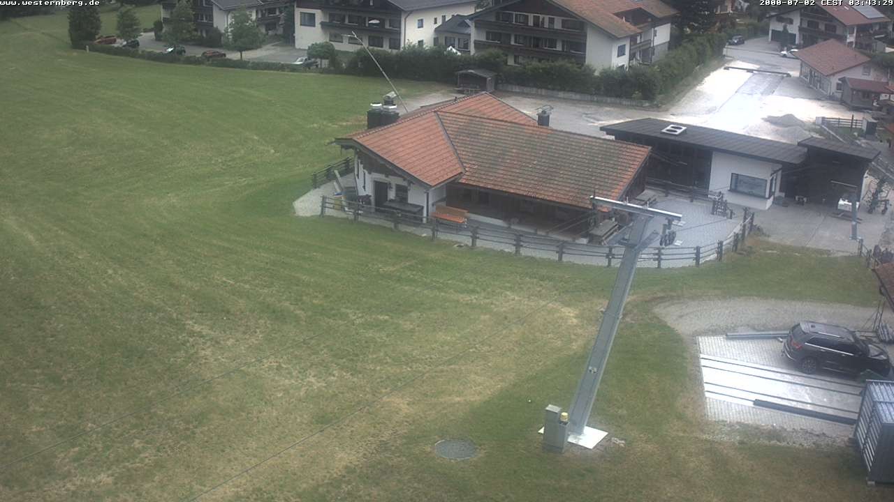 Archiv Foto Webcam Ruhpolding: Wirtshaus und Talstation Lift Westernberg