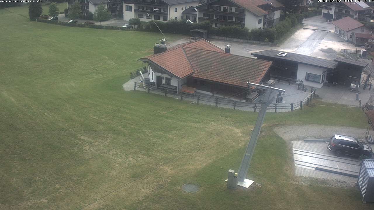 Archiv Foto Webcam Ruhpolding: Wirtshaus und Talstation Lift Westernberg
