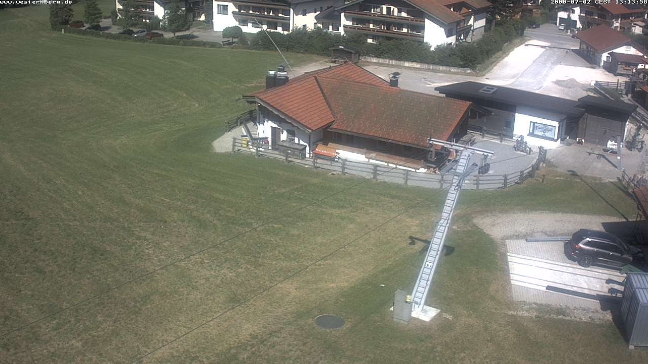 Archiv Foto Webcam Ruhpolding: Wirtshaus und Talstation Lift Westernberg