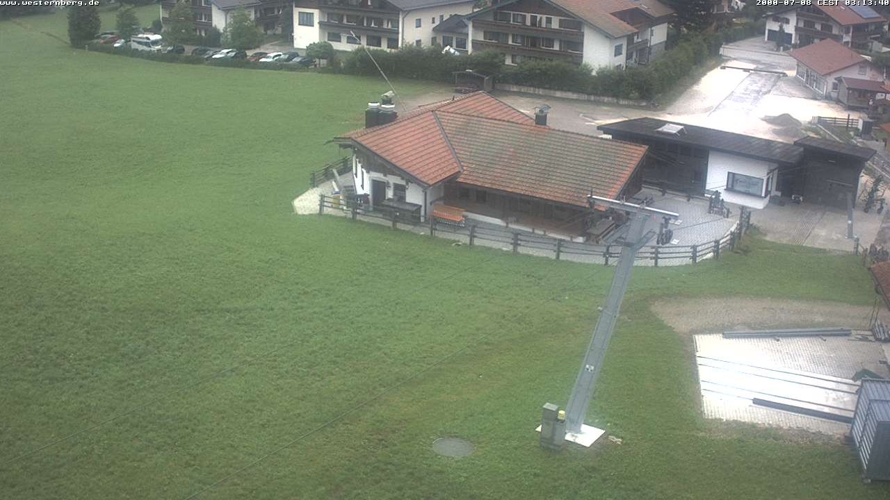 Archiv Foto Webcam Ruhpolding: Wirtshaus und Talstation Lift Westernberg