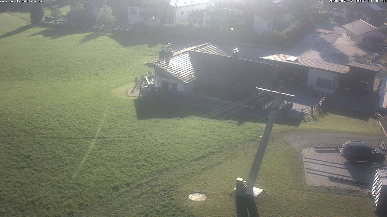 Archiv Foto Webcam Ruhpolding: Wirtshaus und Talstation Lift Westernberg