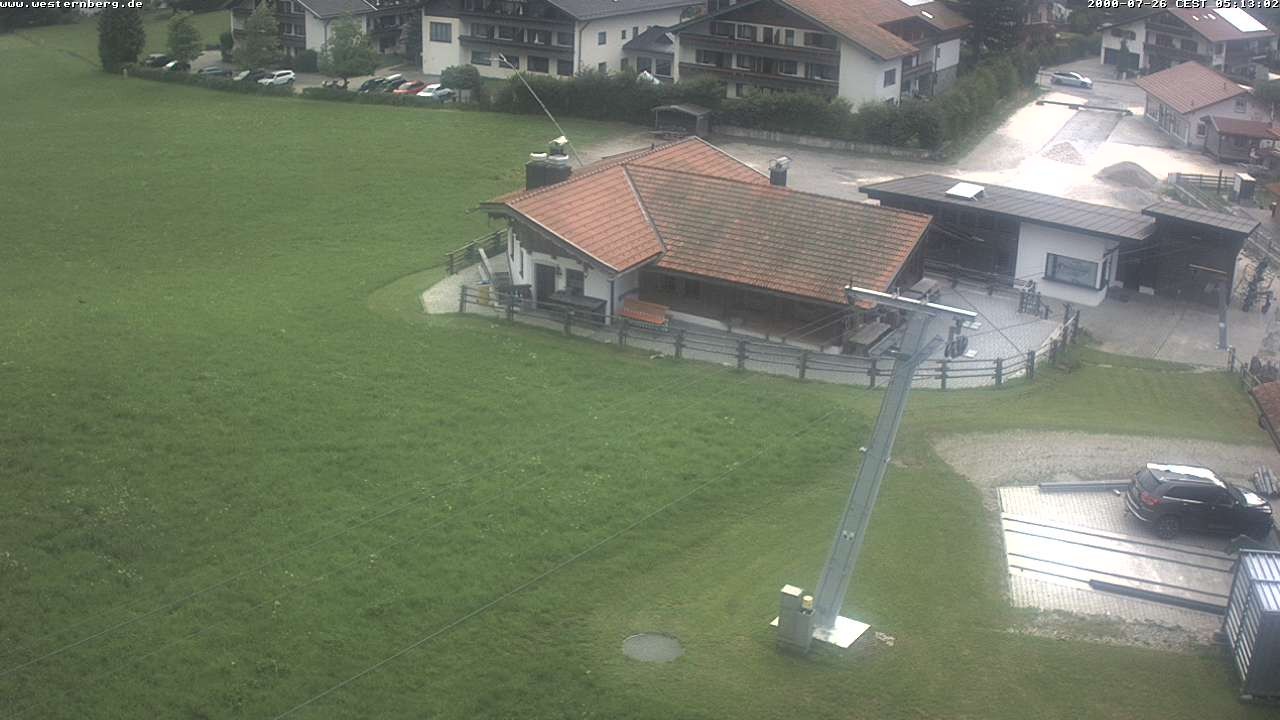 Archiv Foto Webcam Ruhpolding: Wirtshaus und Talstation Lift Westernberg
