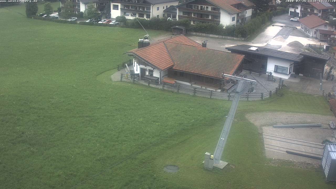 Archiv Foto Webcam Ruhpolding: Wirtshaus und Talstation Lift Westernberg