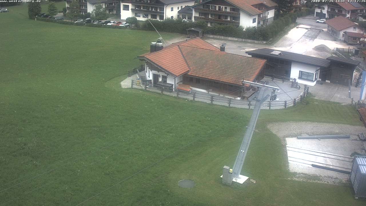 Archiv Foto Webcam Ruhpolding: Wirtshaus und Talstation Lift Westernberg