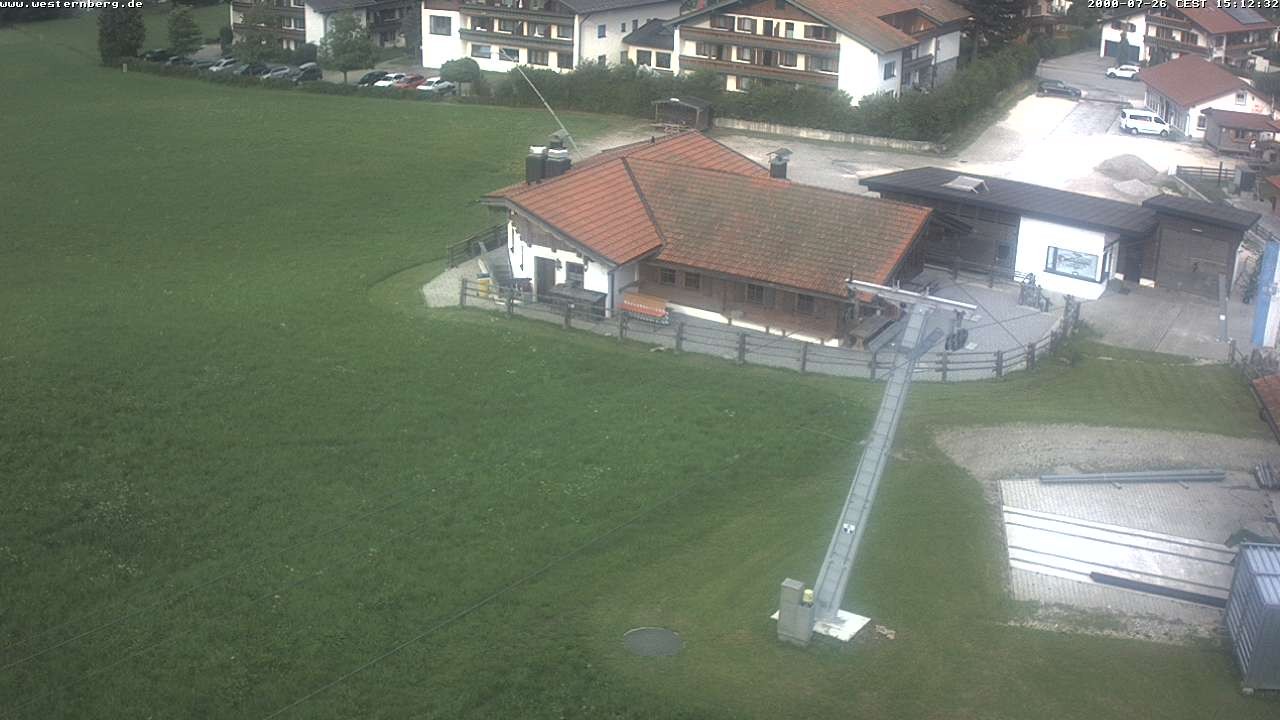 Archiv Foto Webcam Ruhpolding: Wirtshaus und Talstation Lift Westernberg