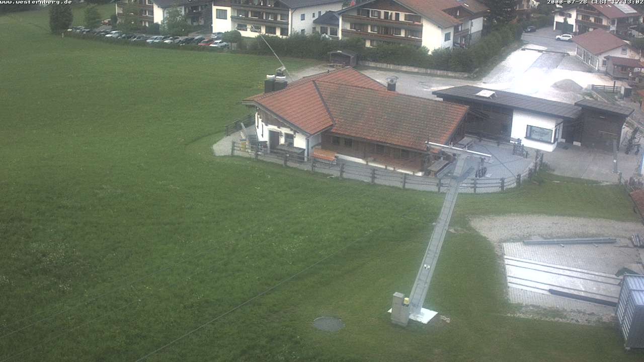 Archiv Foto Webcam Ruhpolding: Wirtshaus und Talstation Lift Westernberg