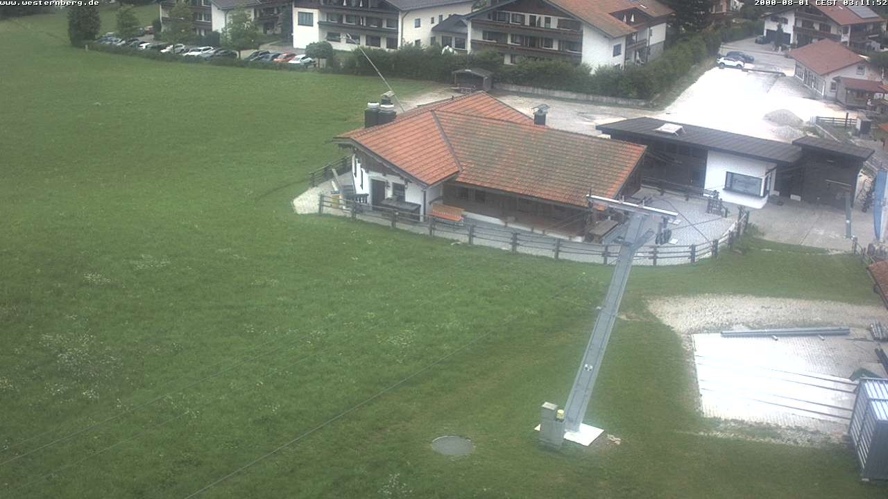 Archiv Foto Webcam Ruhpolding: Wirtshaus und Talstation Lift Westernberg