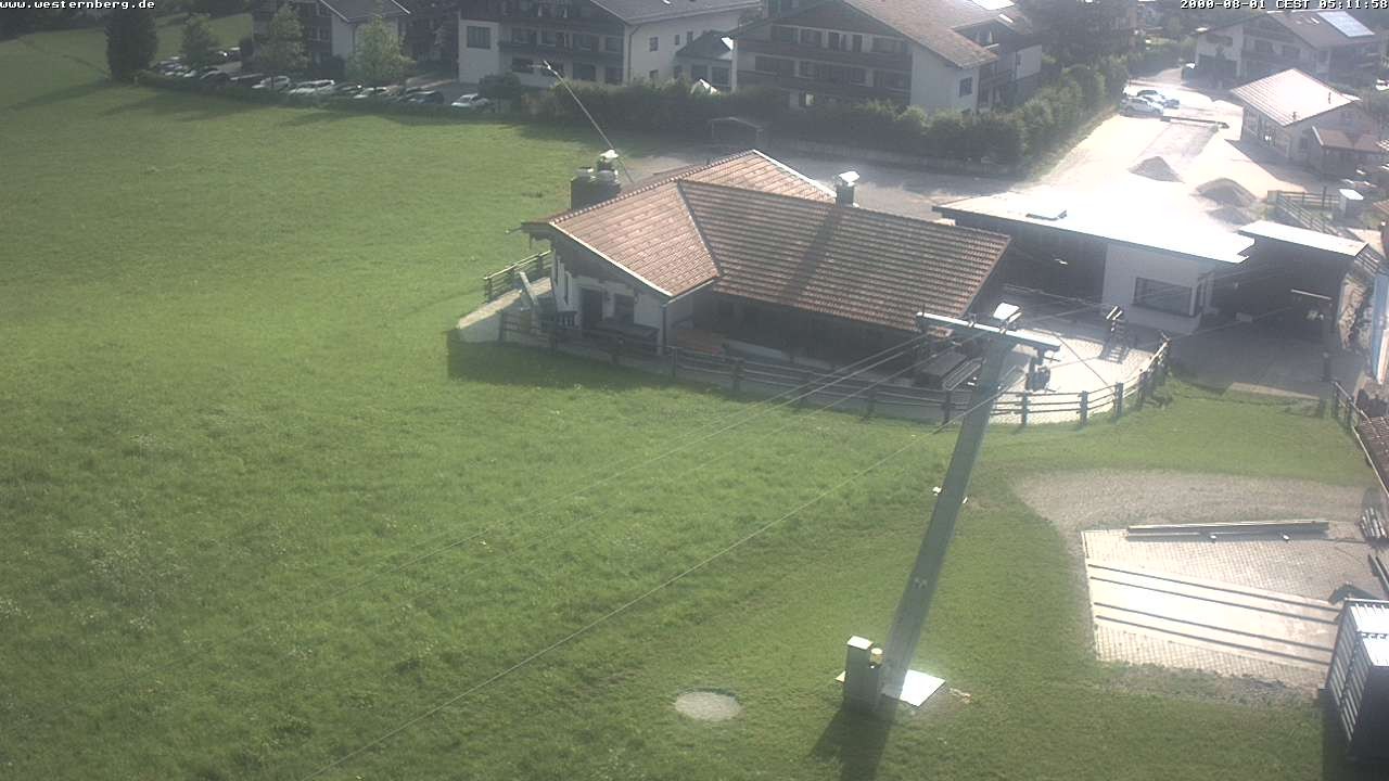Archiv Foto Webcam Ruhpolding: Wirtshaus und Talstation Lift Westernberg