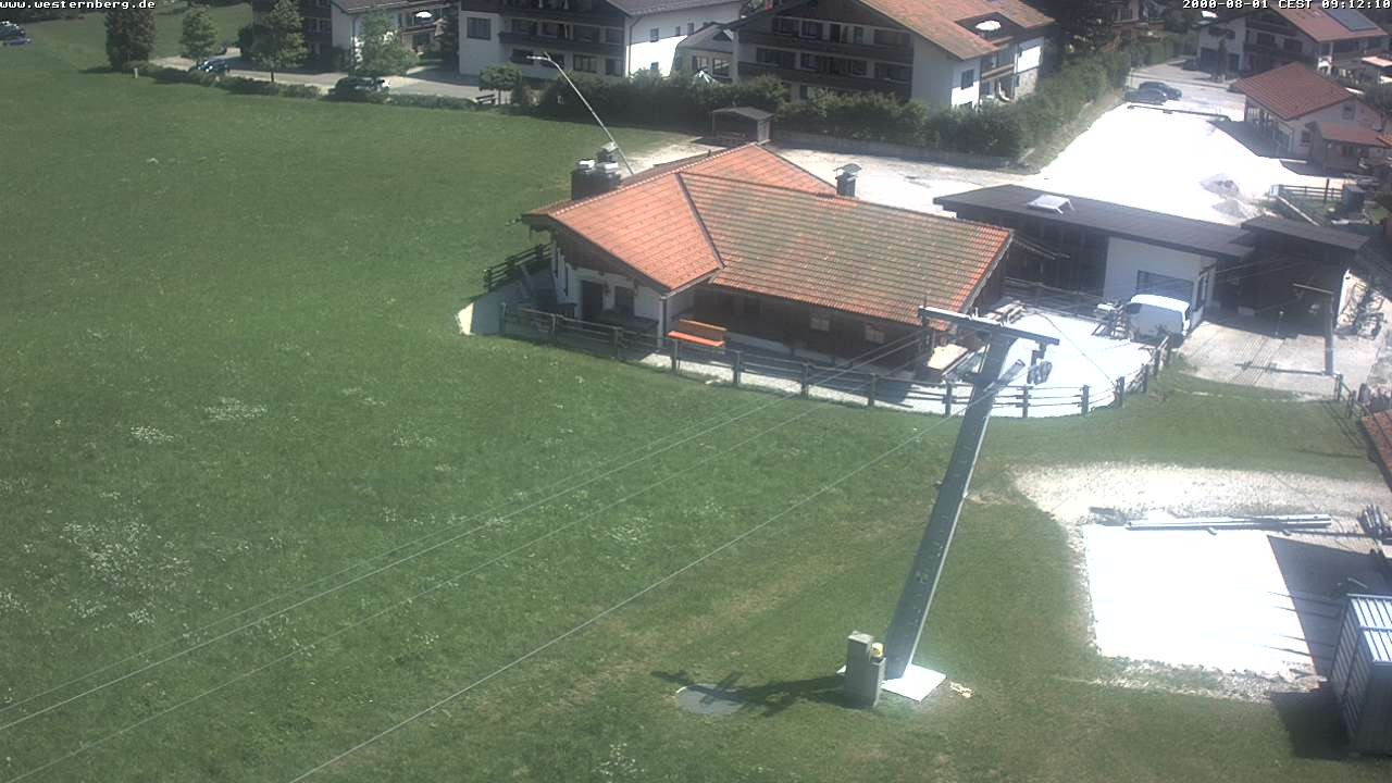 Archiv Foto Webcam Ruhpolding: Wirtshaus und Talstation Lift Westernberg
