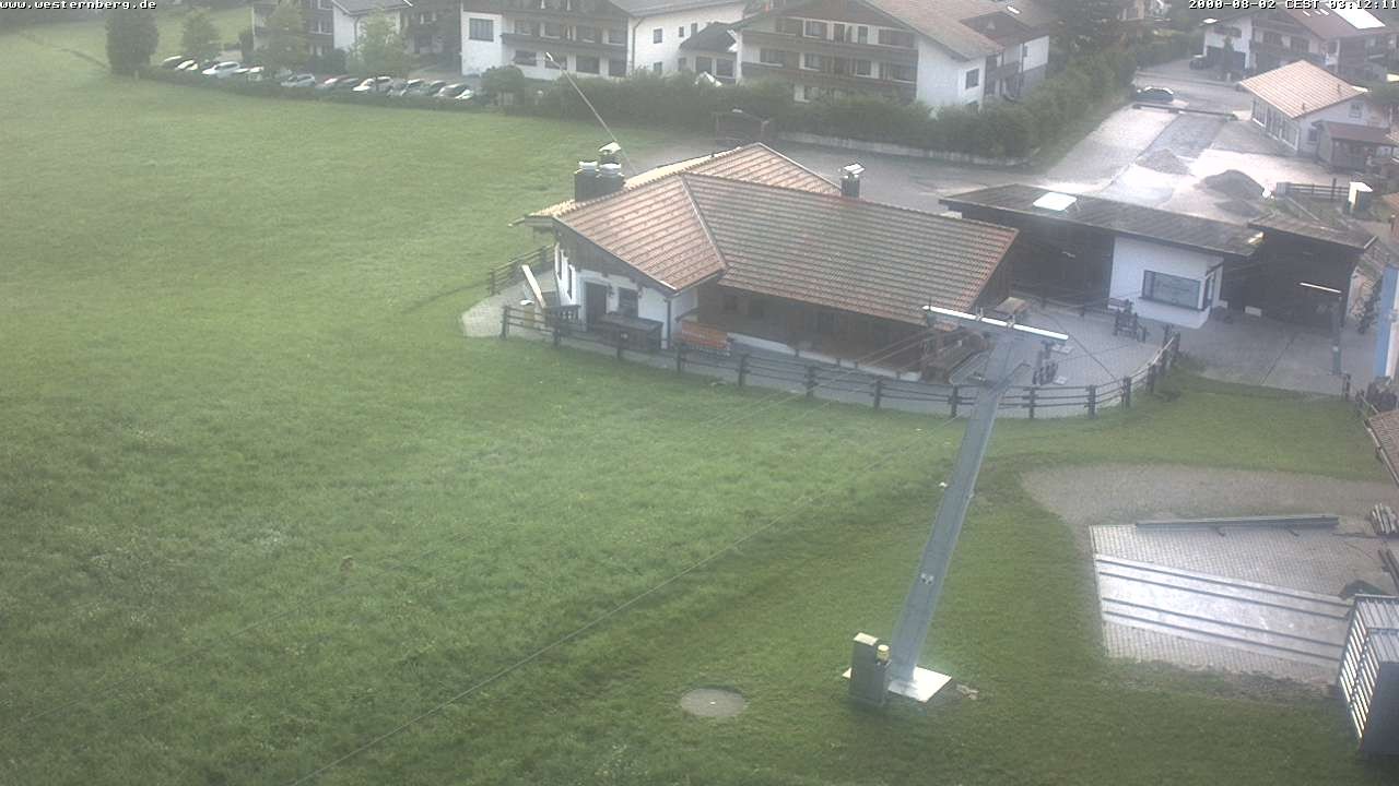 Archiv Foto Webcam Ruhpolding: Wirtshaus und Talstation Lift Westernberg