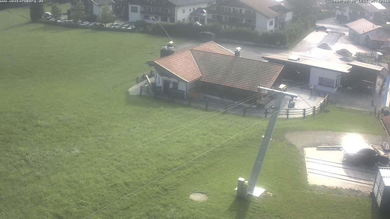 Archiv Foto Webcam Ruhpolding: Wirtshaus und Talstation Lift Westernberg