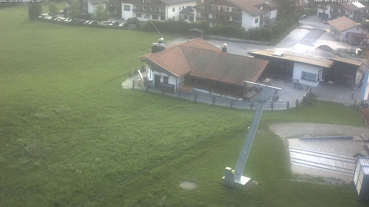 Archiv Foto Webcam Ruhpolding: Wirtshaus und Talstation Lift Westernberg