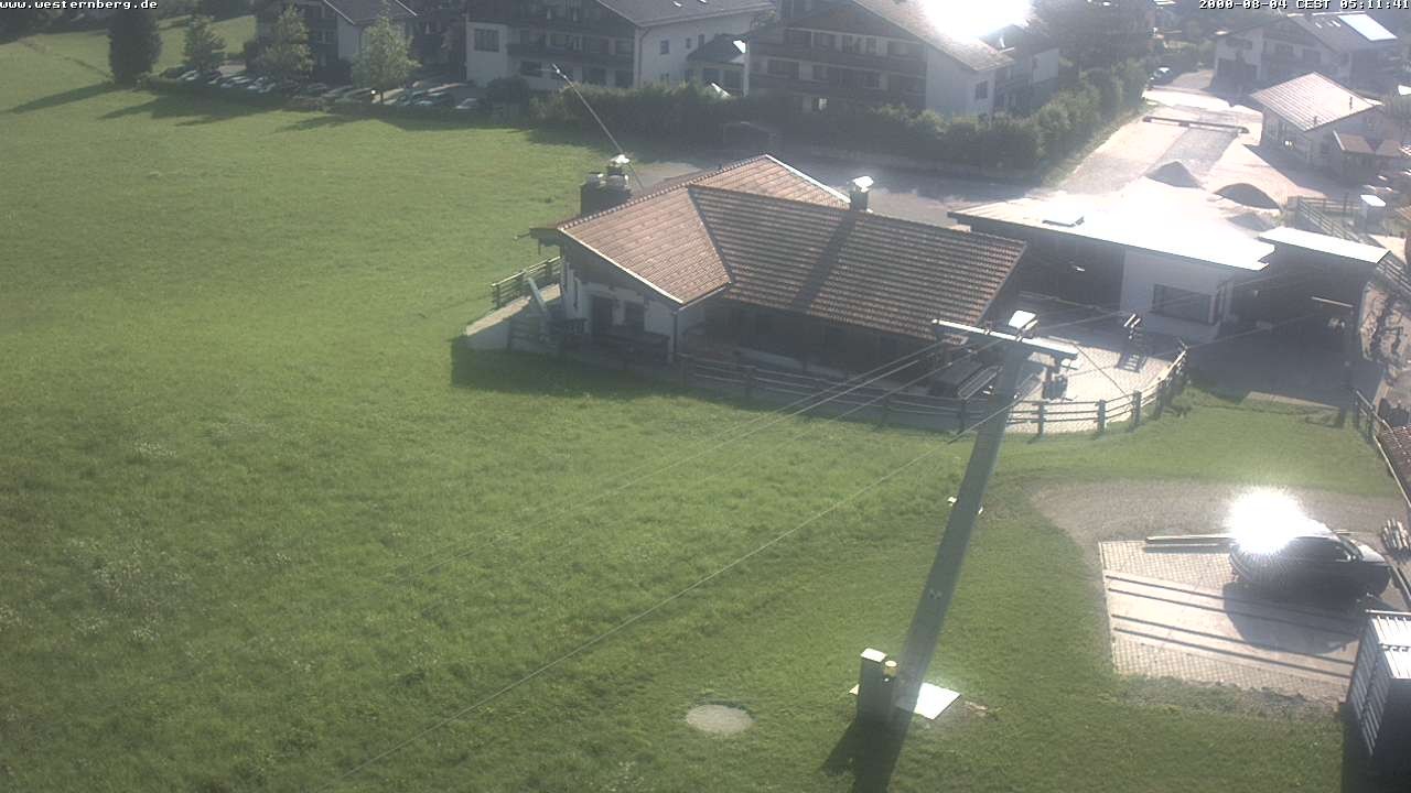 Archiv Foto Webcam Ruhpolding: Wirtshaus und Talstation Lift Westernberg