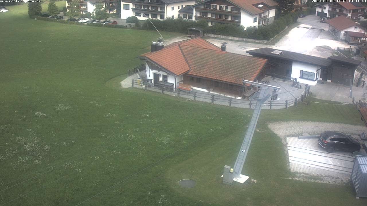 Archiv Foto Webcam Ruhpolding: Wirtshaus und Talstation Lift Westernberg