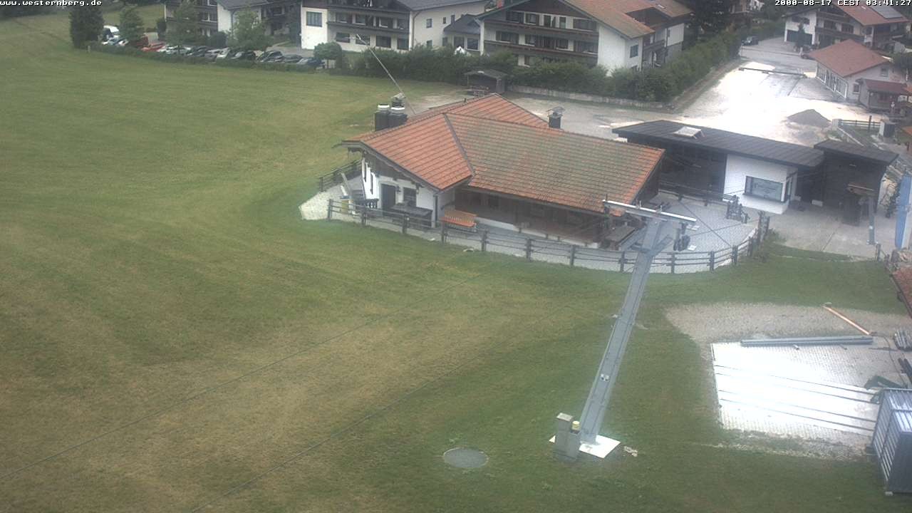 Archiv Foto Webcam Ruhpolding: Wirtshaus und Talstation Lift Westernberg