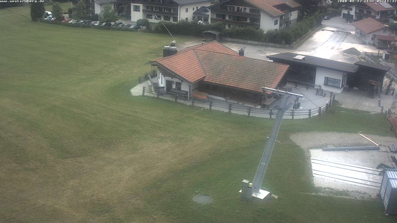 Archiv Foto Webcam Ruhpolding: Wirtshaus und Talstation Lift Westernberg