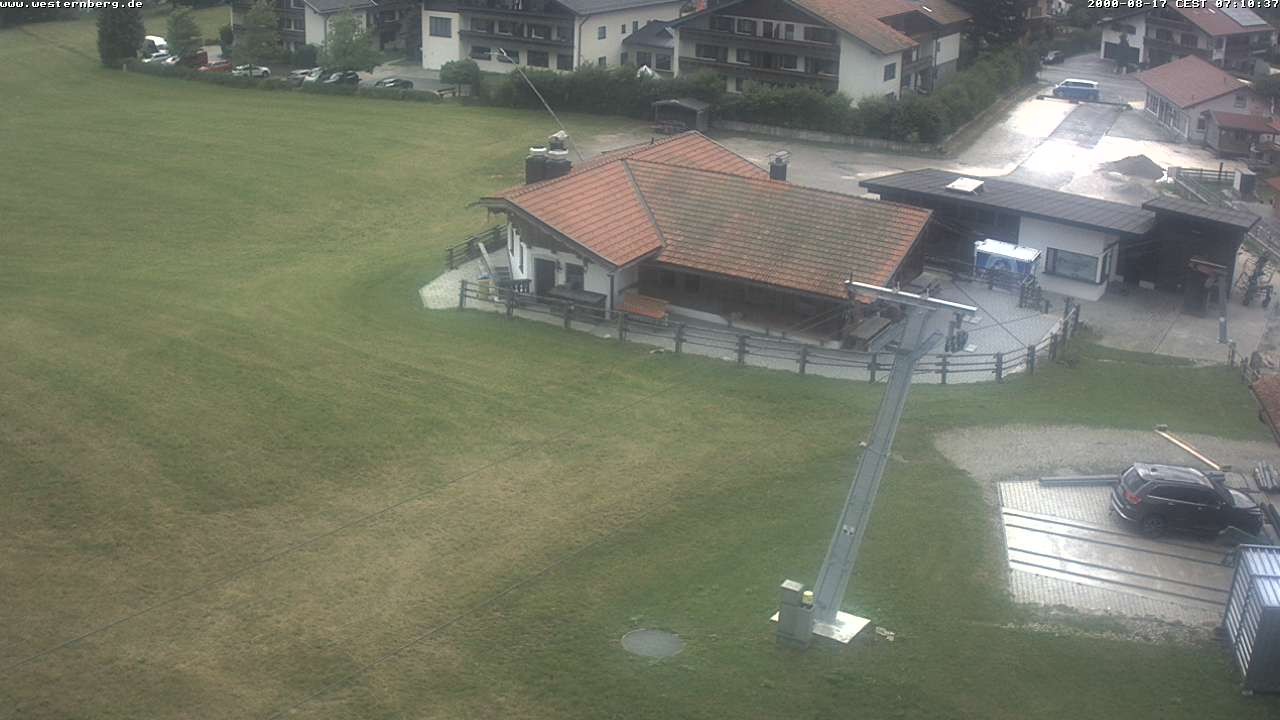 Archiv Foto Webcam Ruhpolding: Wirtshaus und Talstation Lift Westernberg