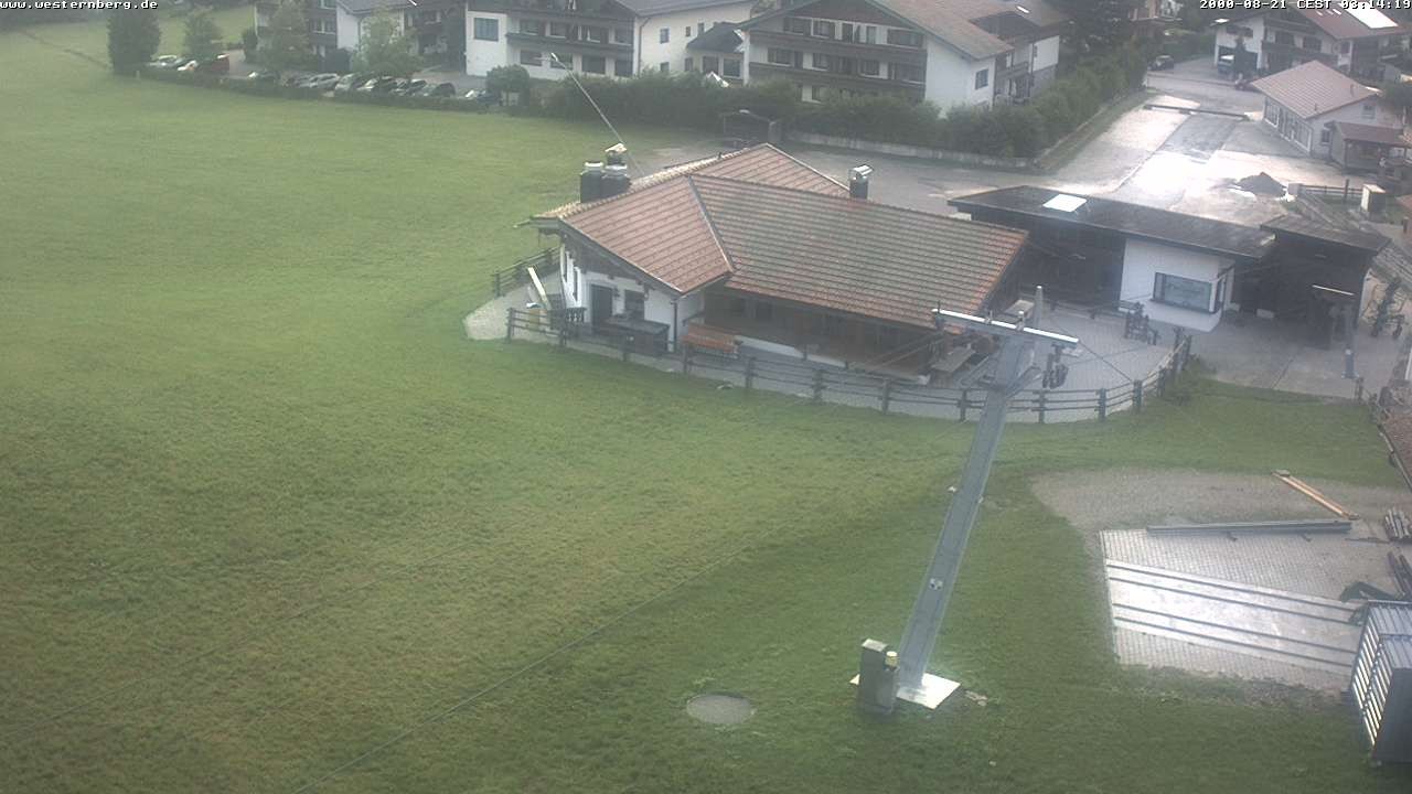 Archiv Foto Webcam Ruhpolding: Wirtshaus und Talstation Lift Westernberg