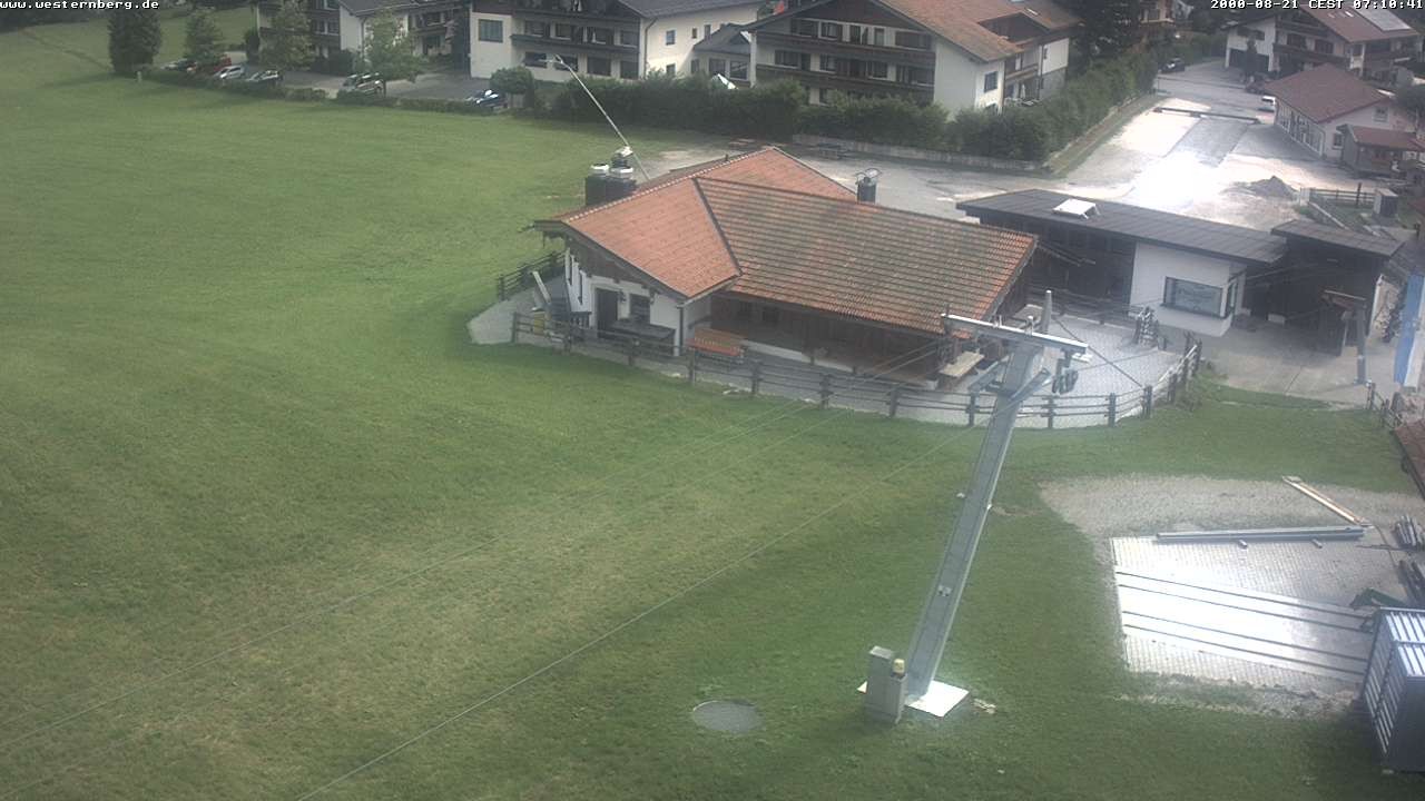 Archiv Foto Webcam Ruhpolding: Wirtshaus und Talstation Lift Westernberg