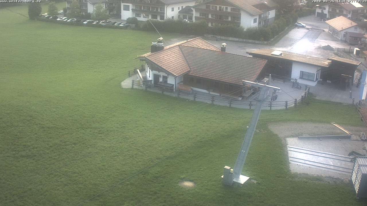 Archiv Foto Webcam Ruhpolding: Wirtshaus und Talstation Lift Westernberg