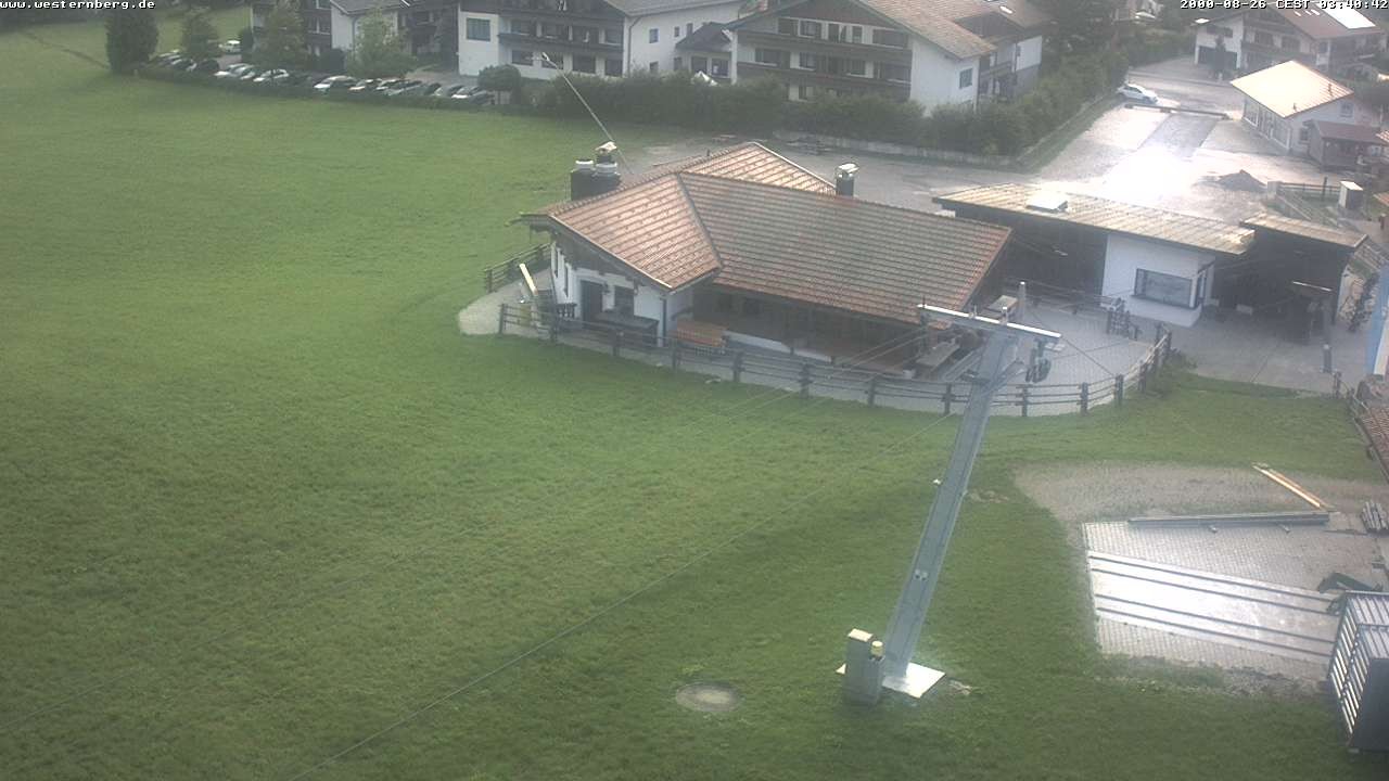 Archiv Foto Webcam Ruhpolding: Wirtshaus und Talstation Lift Westernberg