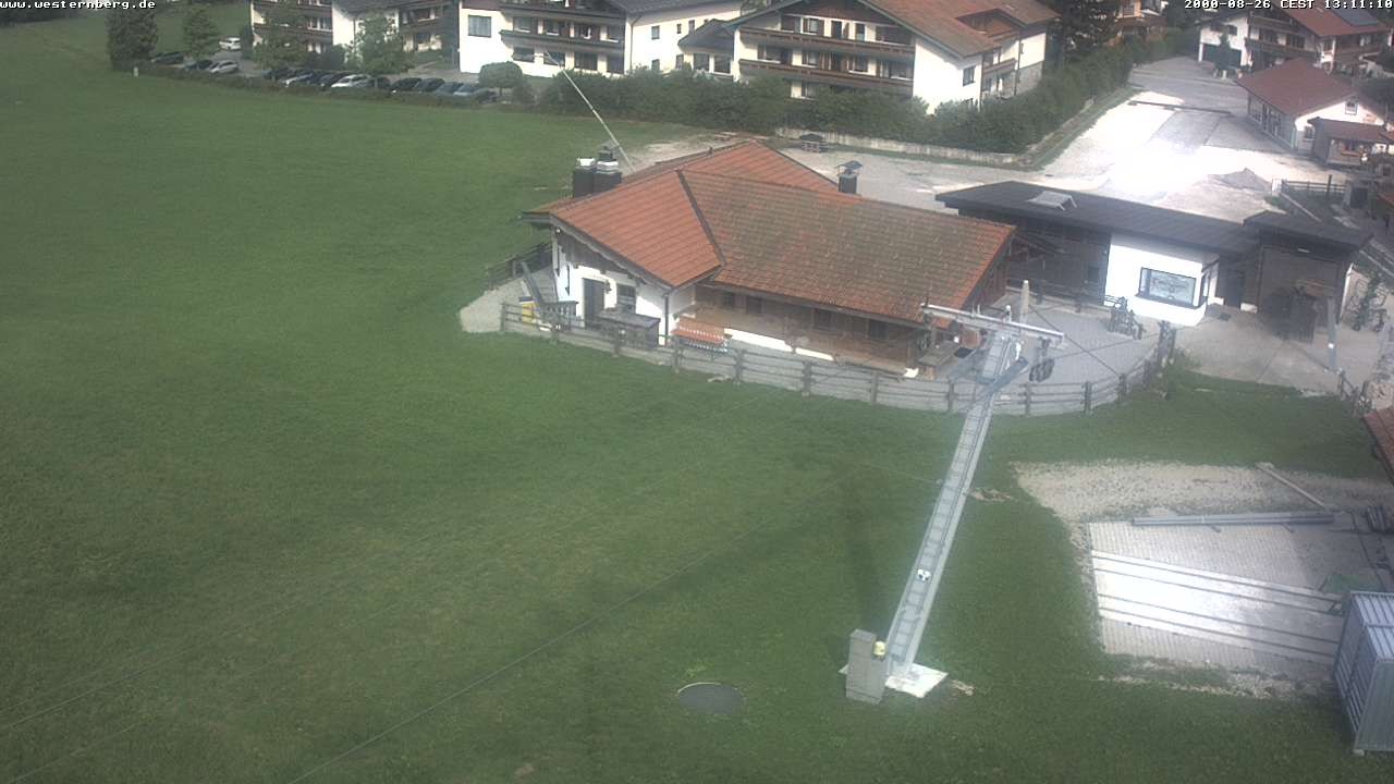 Archiv Foto Webcam Ruhpolding: Wirtshaus und Talstation Lift Westernberg