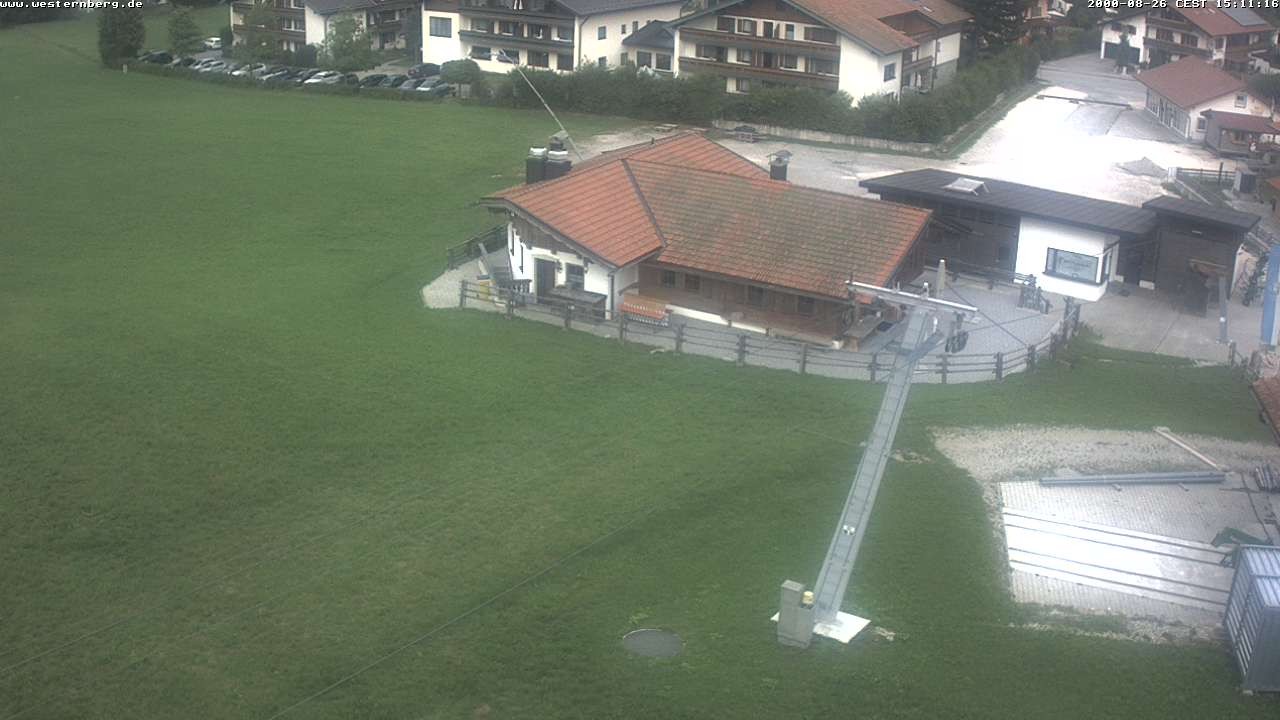 Archiv Foto Webcam Ruhpolding: Wirtshaus und Talstation Lift Westernberg
