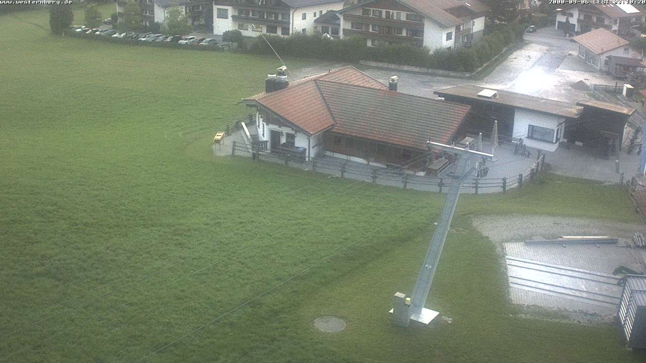 Archiv Foto Webcam Ruhpolding: Wirtshaus und Talstation Lift Westernberg