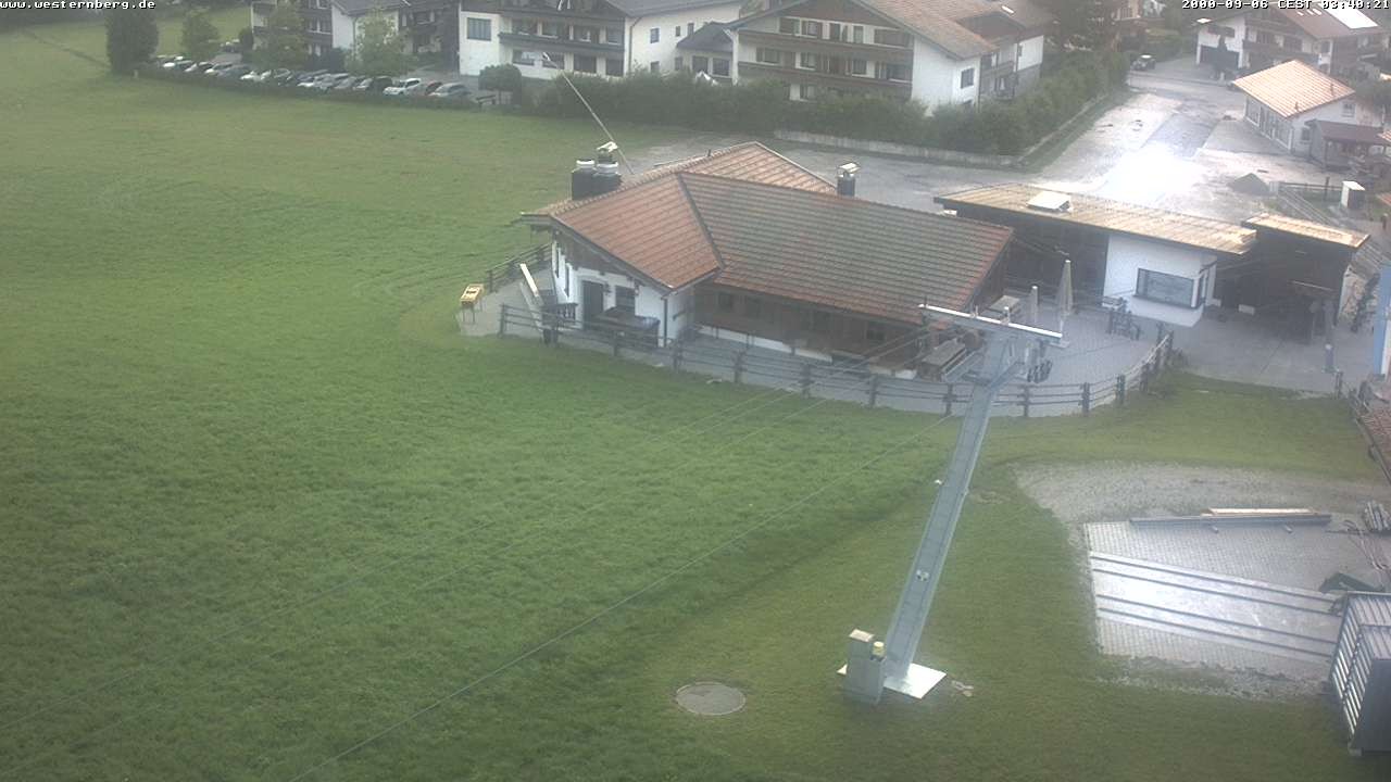 Archiv Foto Webcam Ruhpolding: Wirtshaus und Talstation Lift Westernberg