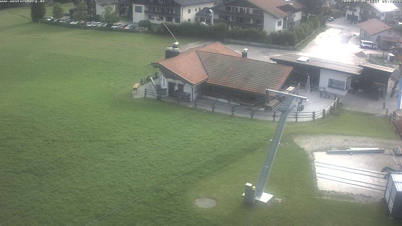 Archiv Foto Webcam Ruhpolding: Wirtshaus und Talstation Lift Westernberg