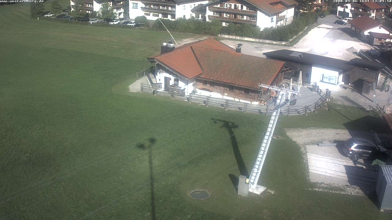 Archiv Foto Webcam Ruhpolding: Wirtshaus und Talstation Lift Westernberg