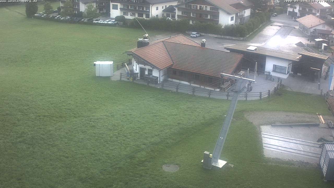 Archiv Foto Webcam Ruhpolding: Wirtshaus und Talstation Lift Westernberg
